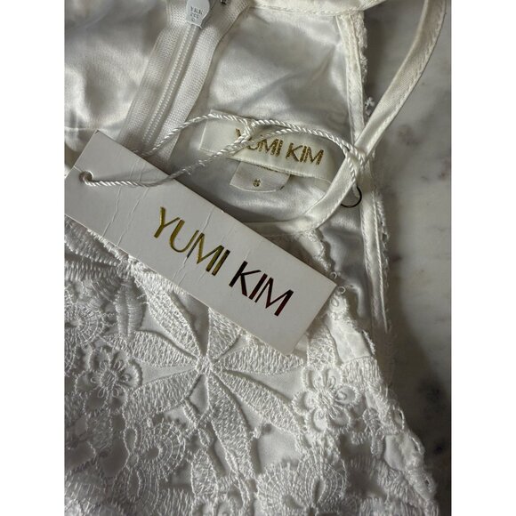 Yumi Kim Save the Date White Lace Dress Size S NWT $215 [jb] - Picture 9 of 12